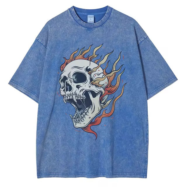 Vintage Inferno Skull Tee
