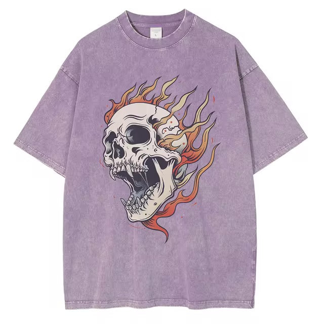 Vintage Inferno Skull Tee