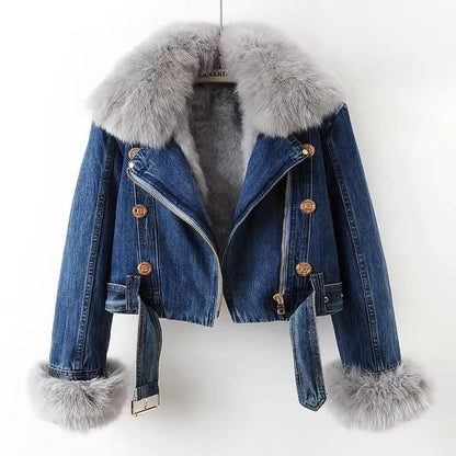Heritage Faux Fur Jacket
