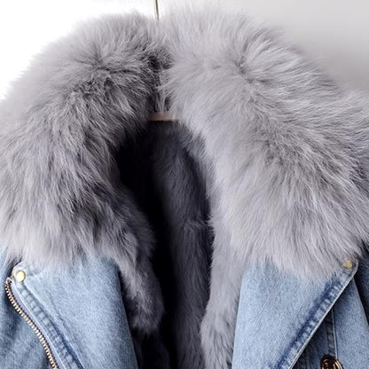 Heritage Faux Fur Jacket