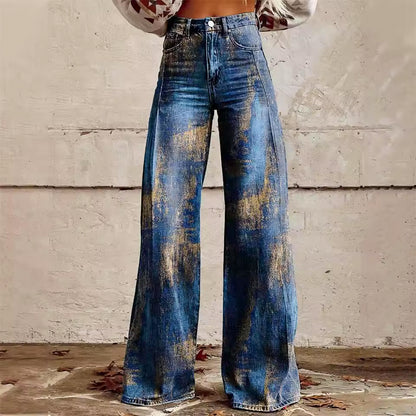 Willow Print Denim